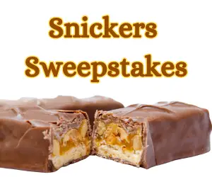 snickers sweepstakes,snickers contests,snickers giveaways