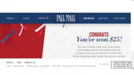 Pall Mall 25 dollar win Michael.jpg