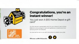 Sprint Home Depot Ten Dollar Gift Card Win Kitty.jpg