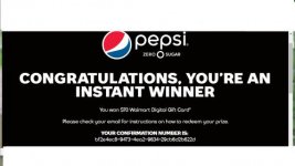 Pepsi Zero Sugar 70 Dollar Walmart Gift Code Win Michael.jpg