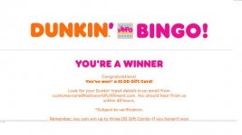 DD Bingo 5 Dollar Gift Card Win Michael.jpg