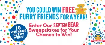 Build-A-Bear Workshop SeptemBEAR Sweepstakes