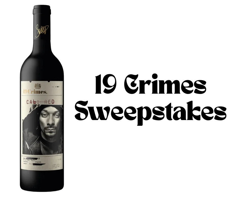 19 Crimes Sweepstakes