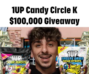 1UP Candy Circle K $100,000 Giveaway