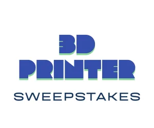 3D Printer Sweepstakes, 3D Printer Giveaway