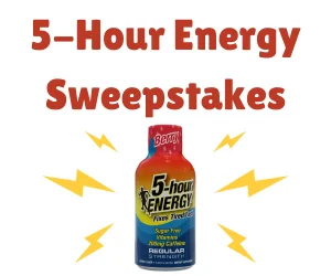 5 Hour Energy Sweepstakes