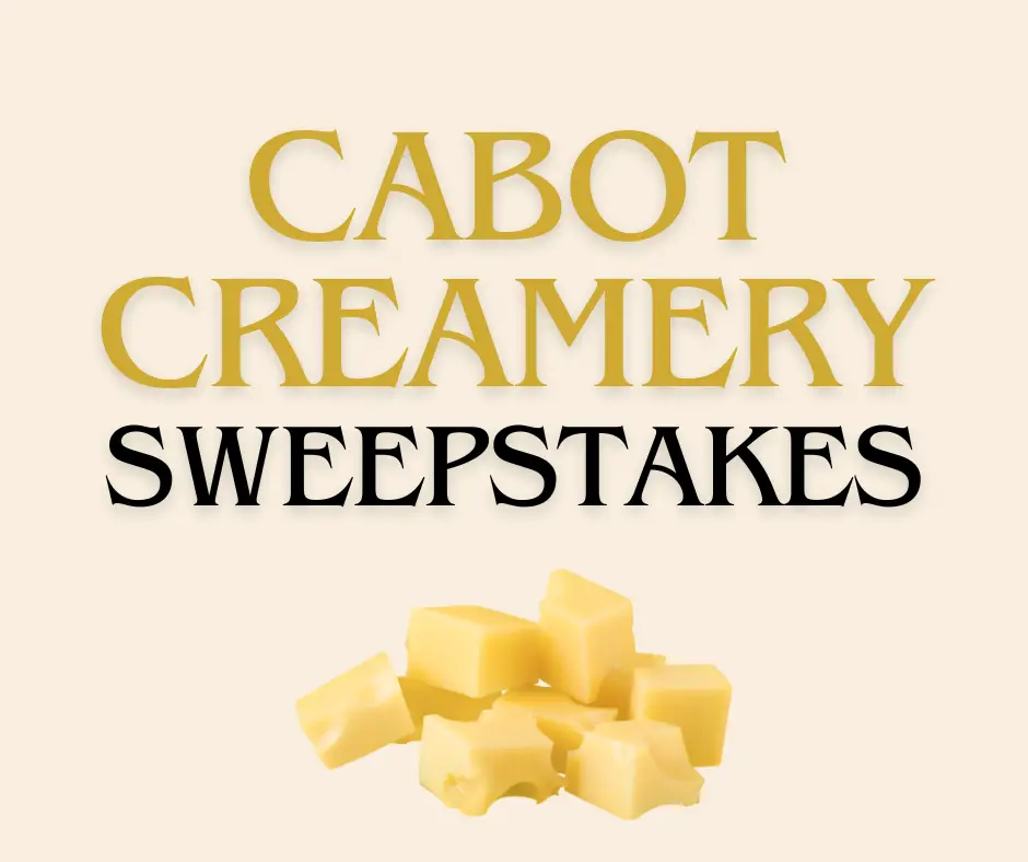 Cabot Creamery Sweepstakes