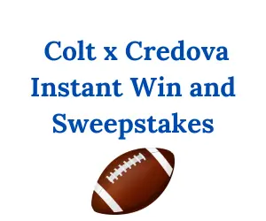 Colt x Credova Instant Win Sweepstakes