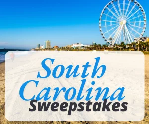 South Carolina Sweepstakes, South Carolina Giveaway