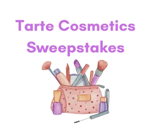 Tarte Cosmetics Giveaway, Tarte Cosmetics Sweepstakes, Tarte Giveaway