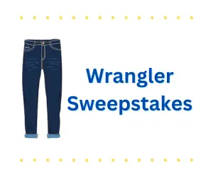 wrangler sweepstakes,wrangler giveaways