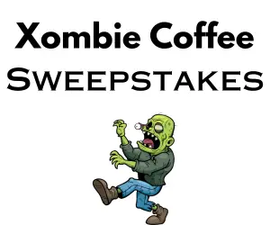 Xombie Coffee Giveaway, Xombie Coffee Sweepstakes