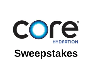 Core Hydration Instant win Game, Core Hydration Sweepstakes
