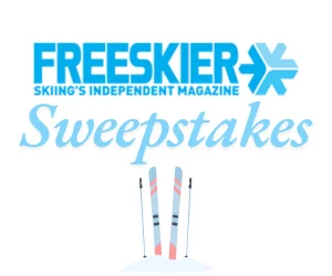 Freeskier Sweepstakes
