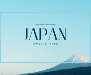 japan sweepstakes, japanese sweepstakes, japan giveaway
