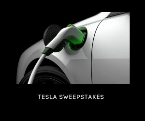 tesla sweepstakes,tesla giveaways,win a tesla