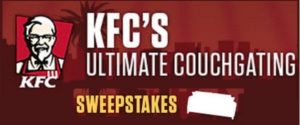KFC Couchgating Sweepstakes