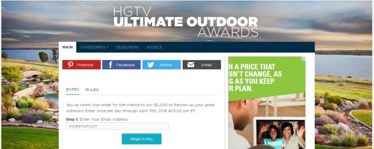 HGTV Sweepstakes With Big Prizes You Cannot Miss | 2024