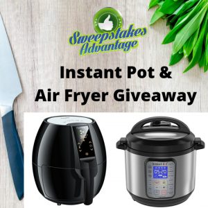 picture of the cooking giveaway appliances picture of instant pot and air fryer