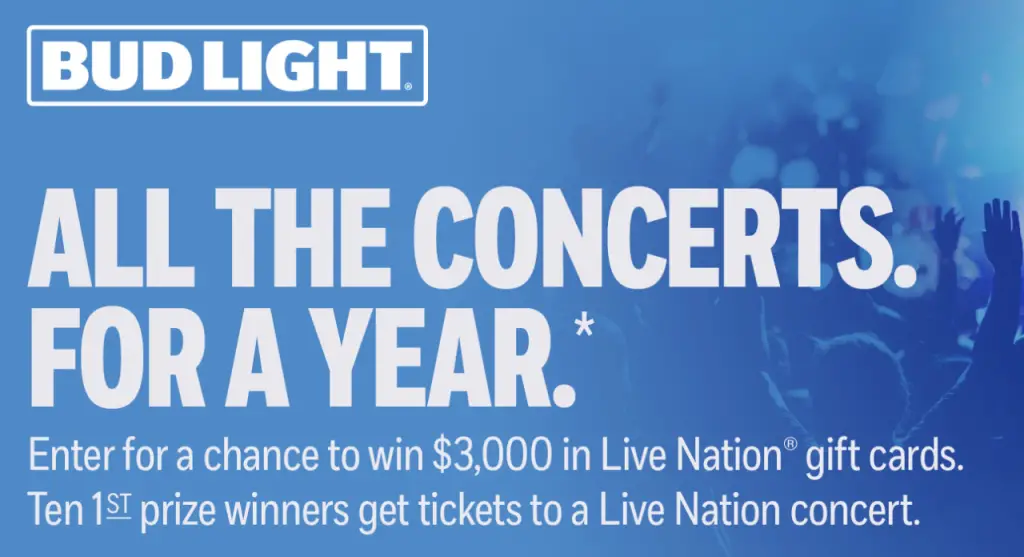 bud light sweepstakes