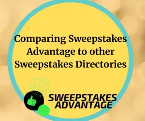 Read more about the article Comparing Sweepstakes Advantage to other Sweepstakes Directories