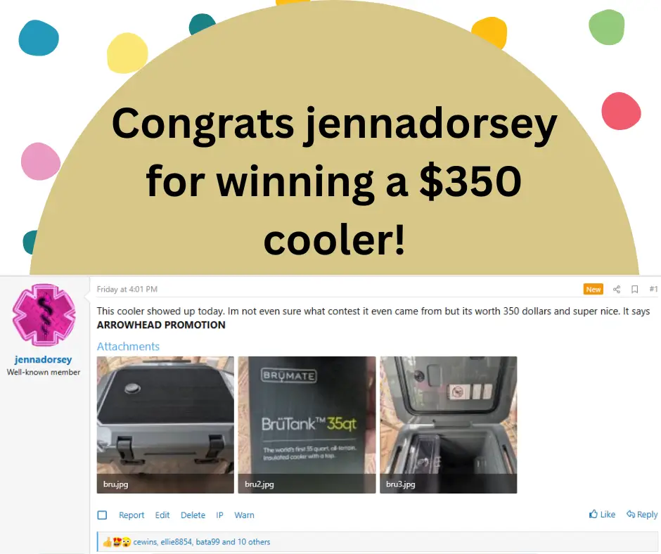 jennadorsey cooler sweepstakes winner