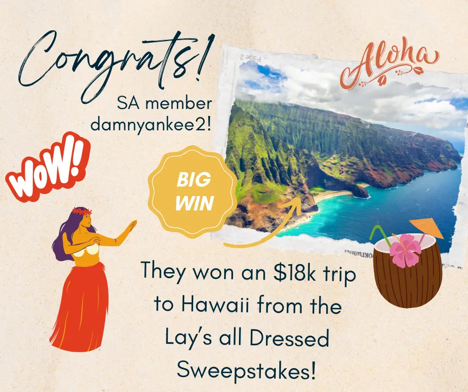 lay's hawaii sweepstakes winner