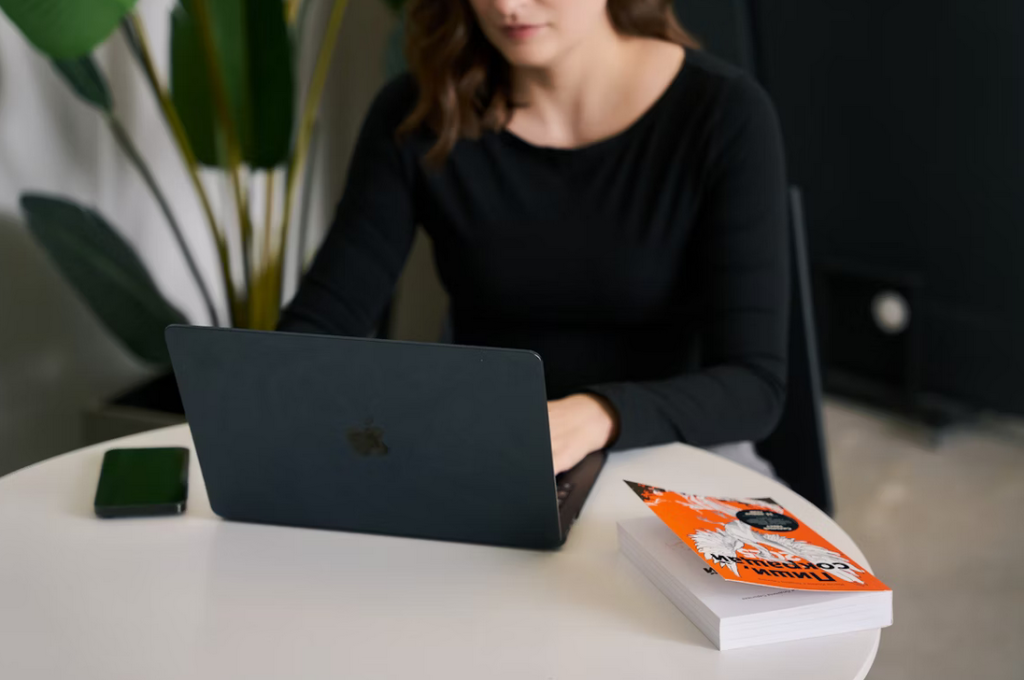 women using laptop