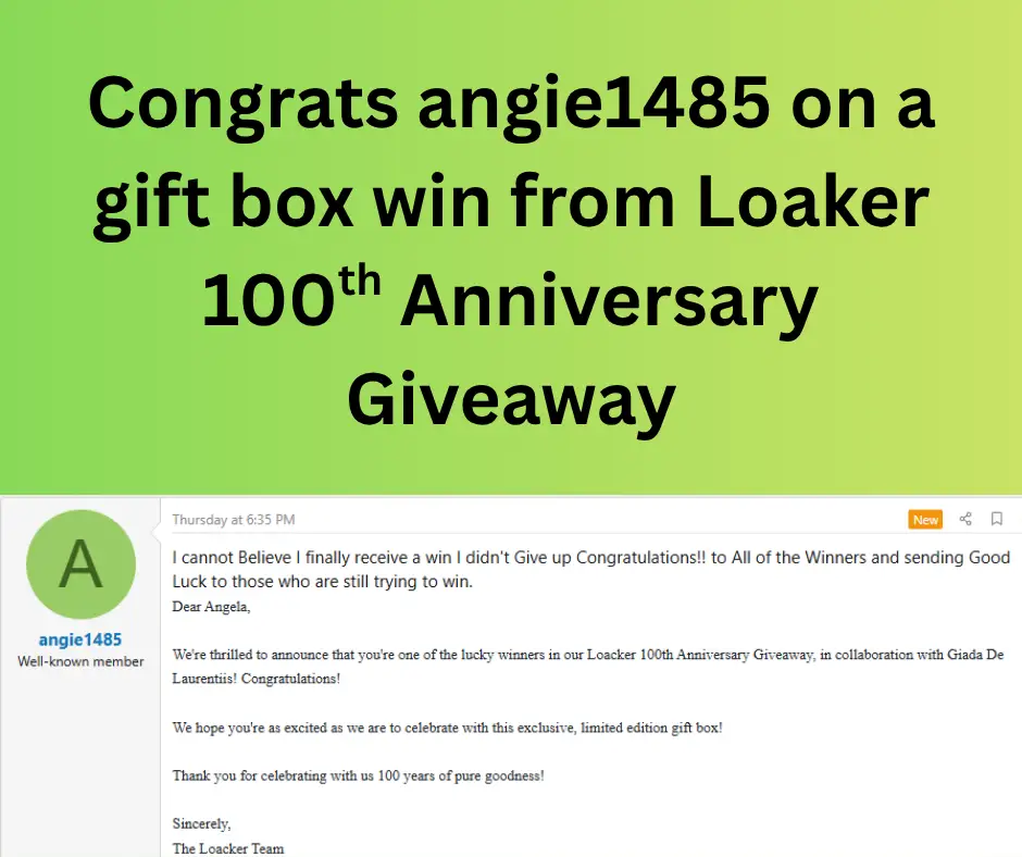 june sweepstakes winner