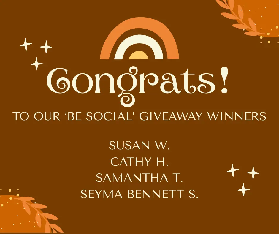 be social sweepstakes winners