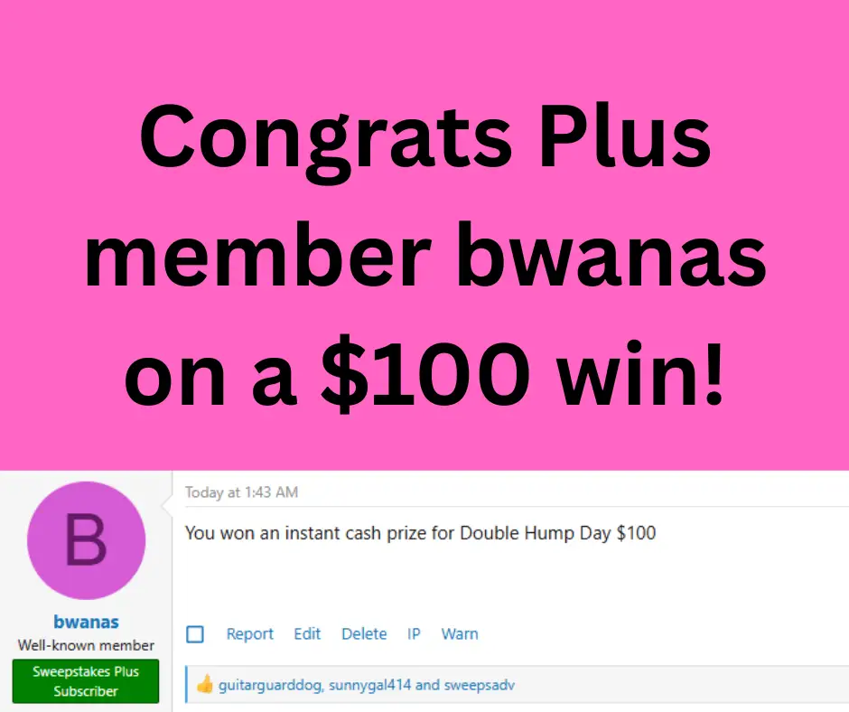 camel sweepstakes winner