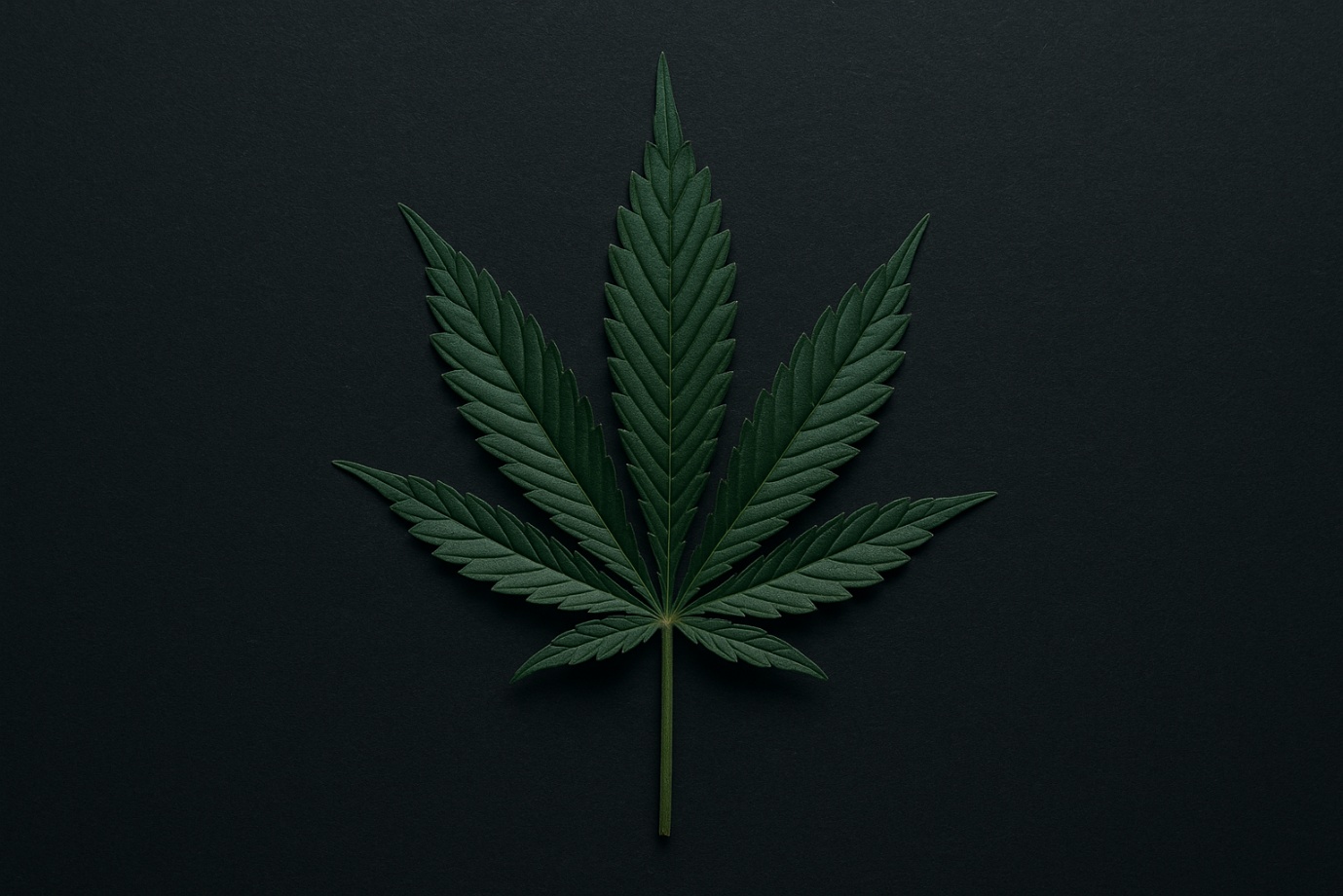 A green leaf on a black background
AI-generated content may be incorrect.