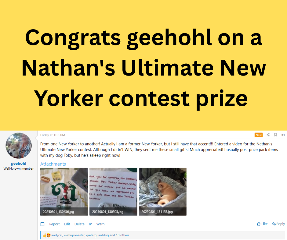 sweepstakes prize winner