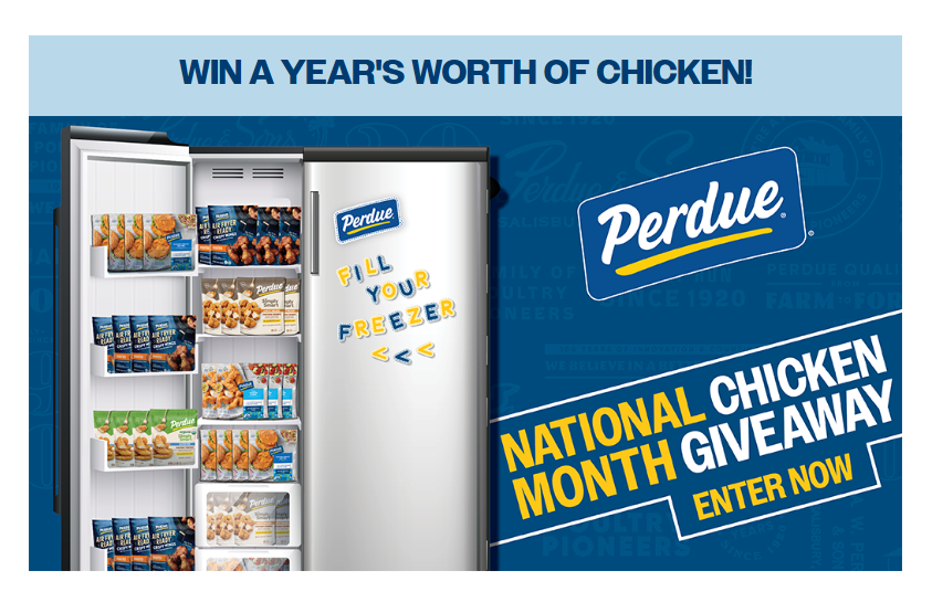 Perdue Chicken Sweepstakes