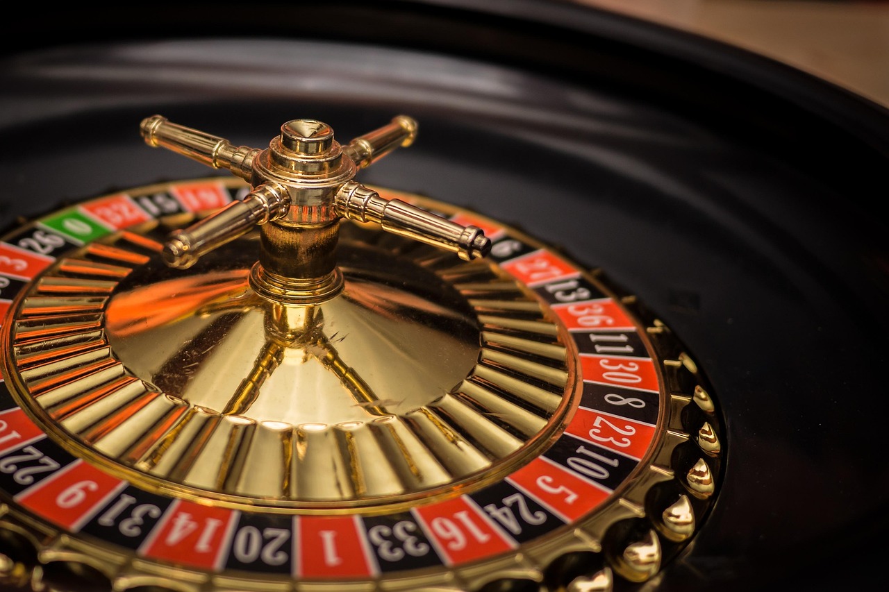 A roulette wheel with a ball
AI-generated content may be incorrect.