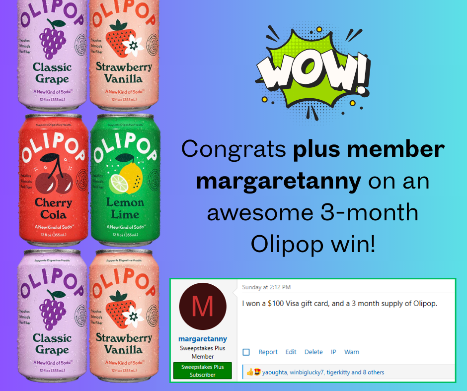 olipop sweepstakes