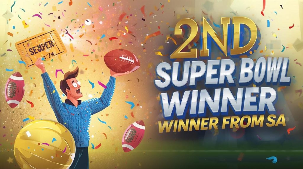 2nd Sweepstakes Super Bowl Tickets Winner