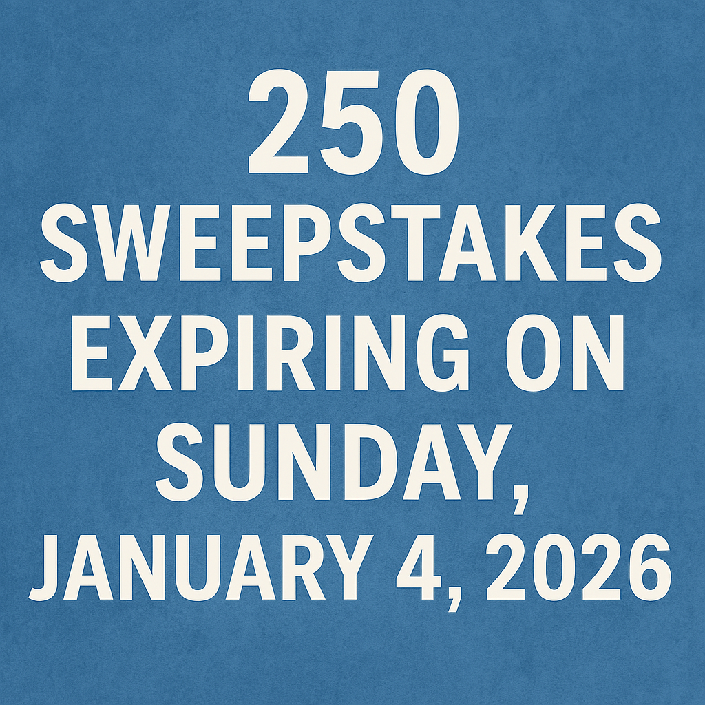 Expiring Sweepstakes