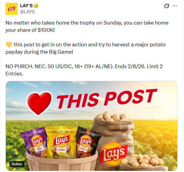 Lay's Sweepstakes