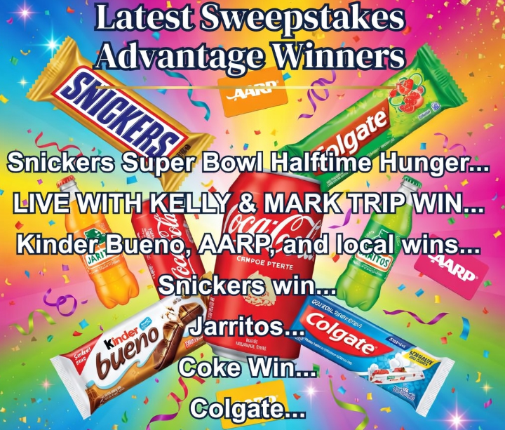 latest sweepstakes winners