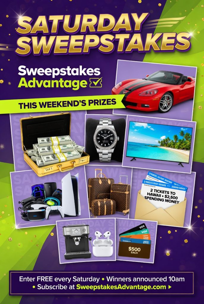 Saturday Sweepstakes