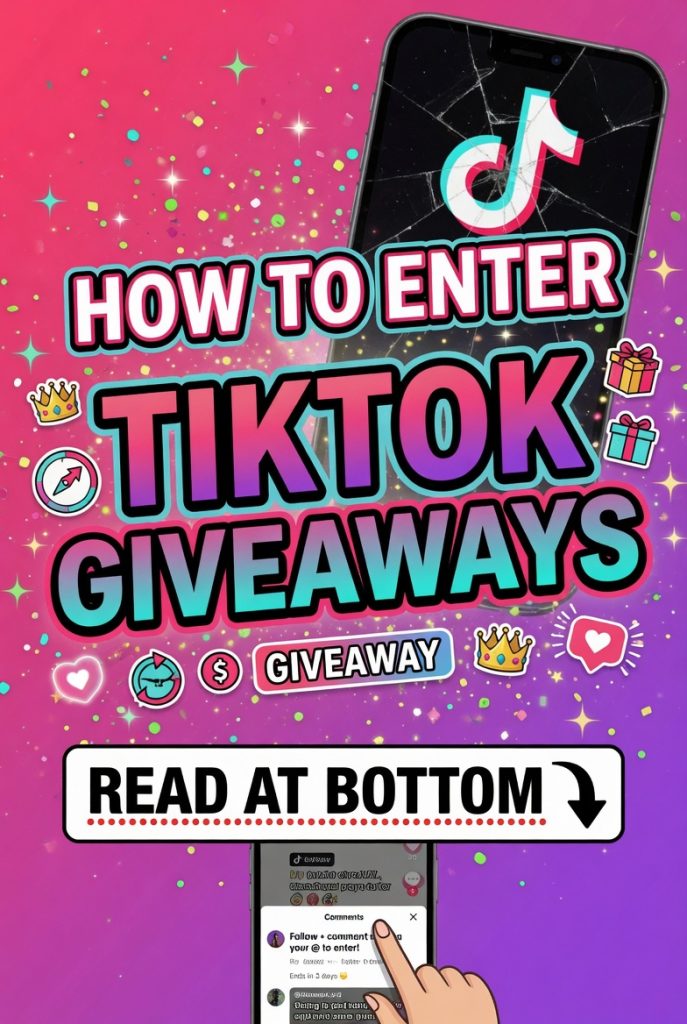 tiktok giveaway sweepstakes how-to