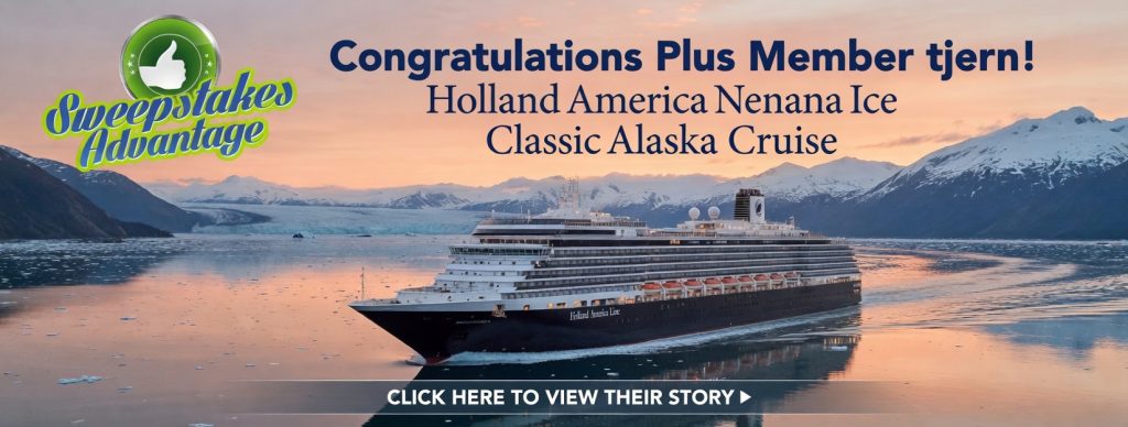 cruise sweepstakes winner